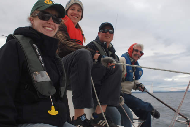 The smiles on SILENT WAY were shared all over the Bay.