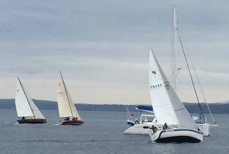 SPARKLE, PEGASUS and STEP'N ANNIE head out for the nights adventures. Photo by Peter Leenhouts.