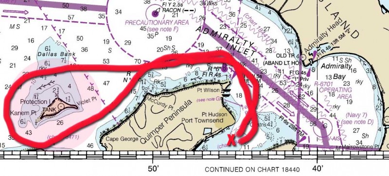 NWMH and PTSA Protection Island Race, Saturday, May 17, 2014