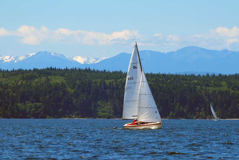 COCO SOLO celebrating a beautiful day at the Midsummer Regatta. Photo by Wendy Feltham