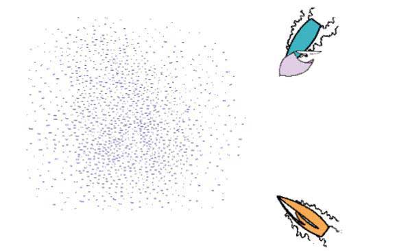 In light air, pressure can make all the difference. Illustration from Speed and Smarts.